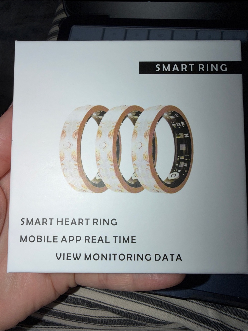 Smart Ring Size 7- Brand New- Tracks Multiple Stats!